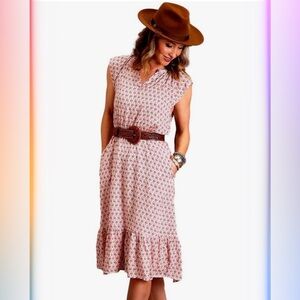 Stetson Cottage Floral Dress